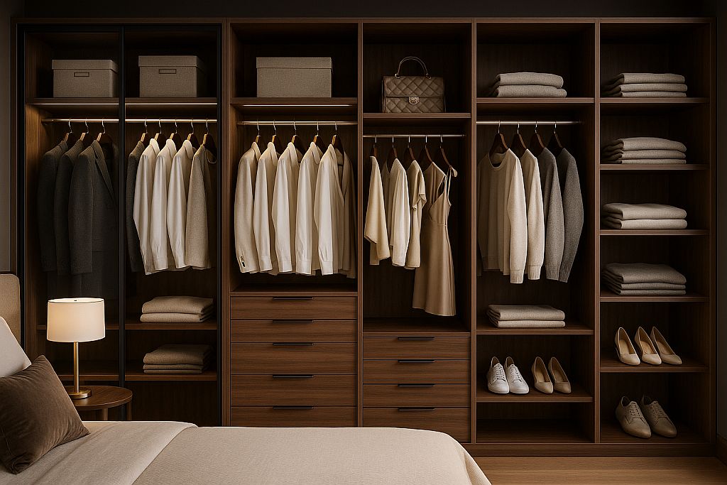 Jak dopasować idealną szafę do małego mieszkania